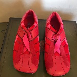 Diesel vibrant elastic lace shoes